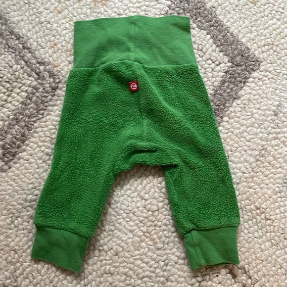Zutano Green Pants 3M - Picture 2 of 4